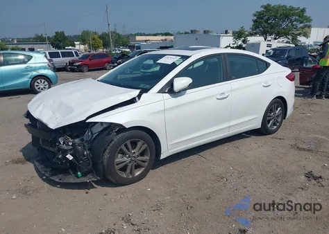 2018 Hyundai Elantra Sel/Value/Limited from USA, damaged, VIN 5NPD84LF2JH349439